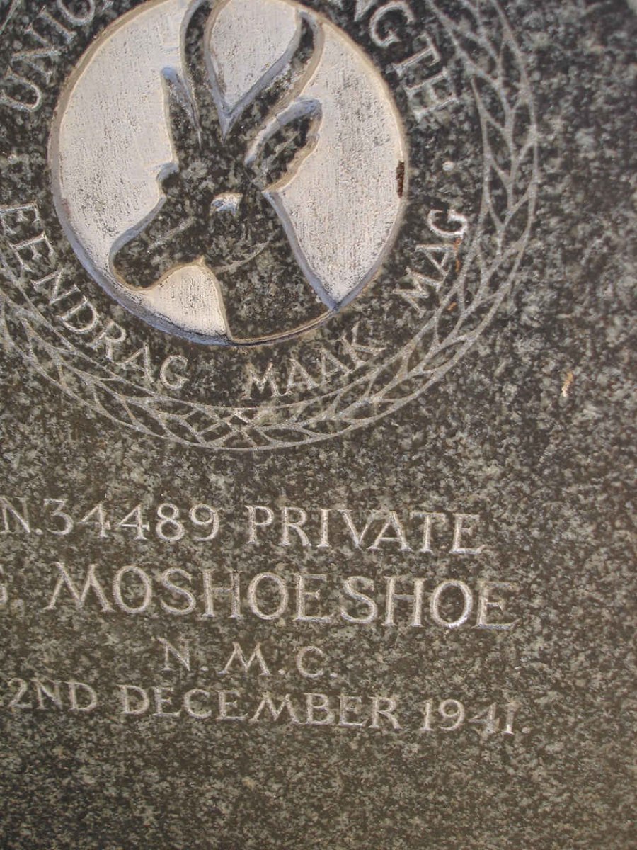 MOSHOESHOE ? -1941