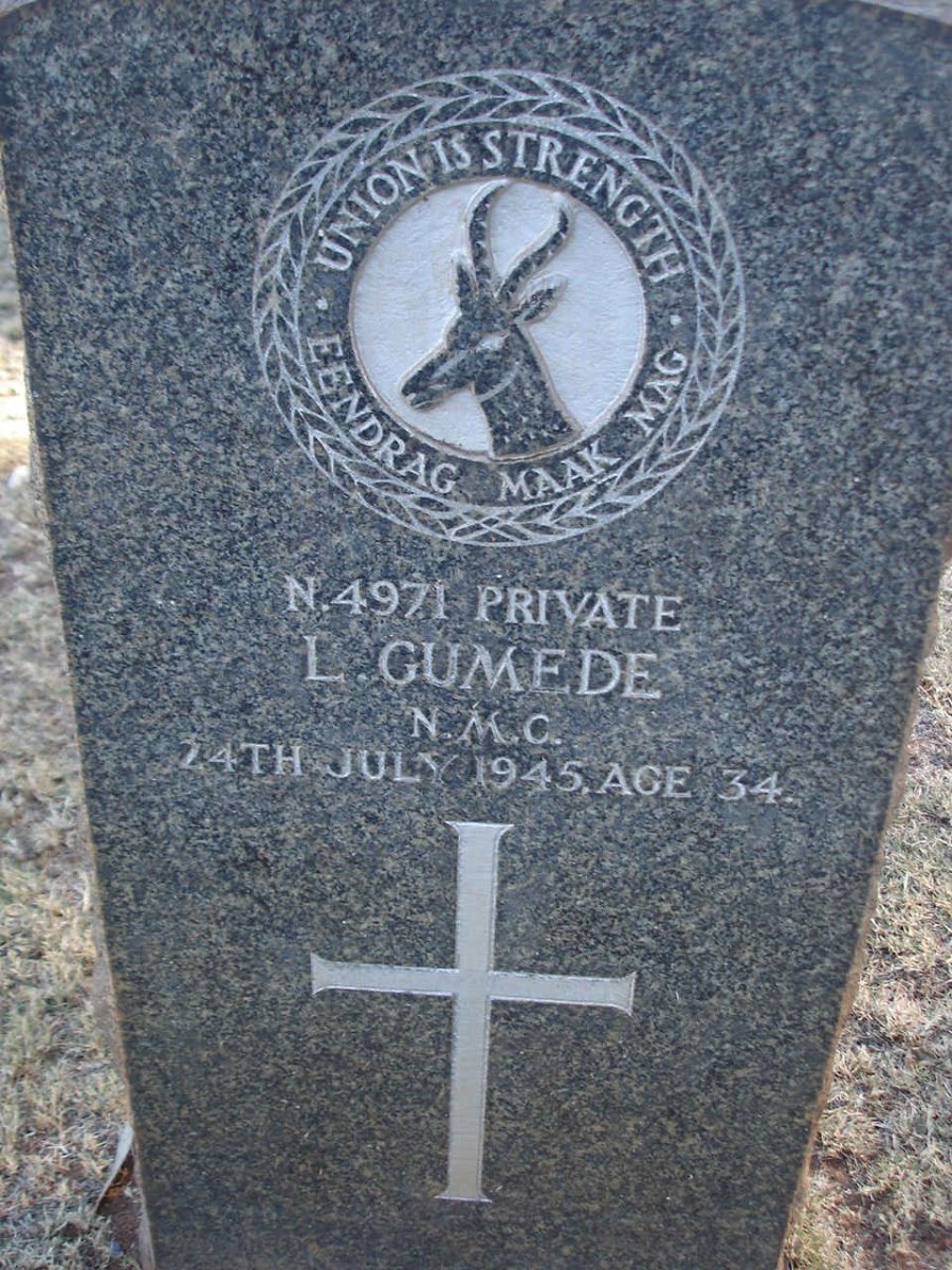 GUMEDE L. -1945