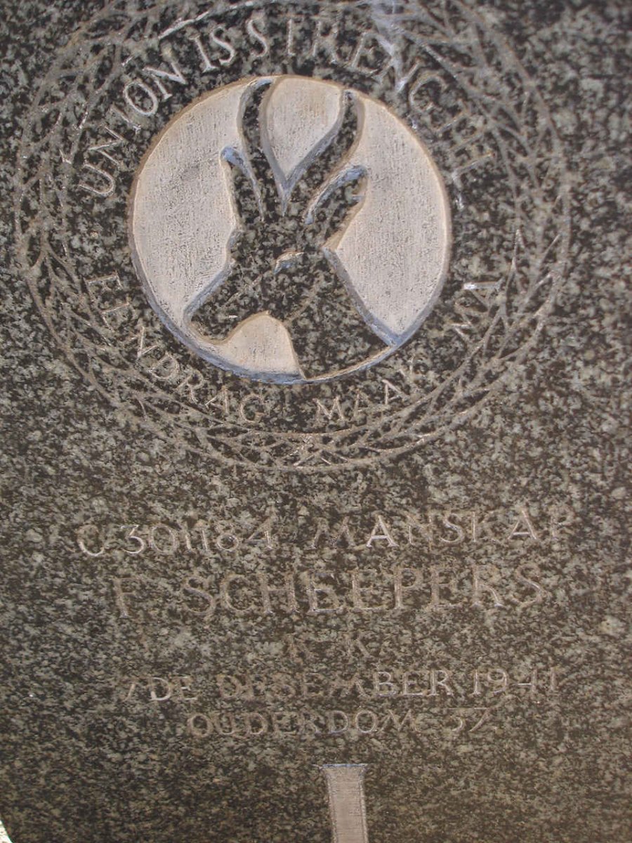 SCHEEPERS F. -1941