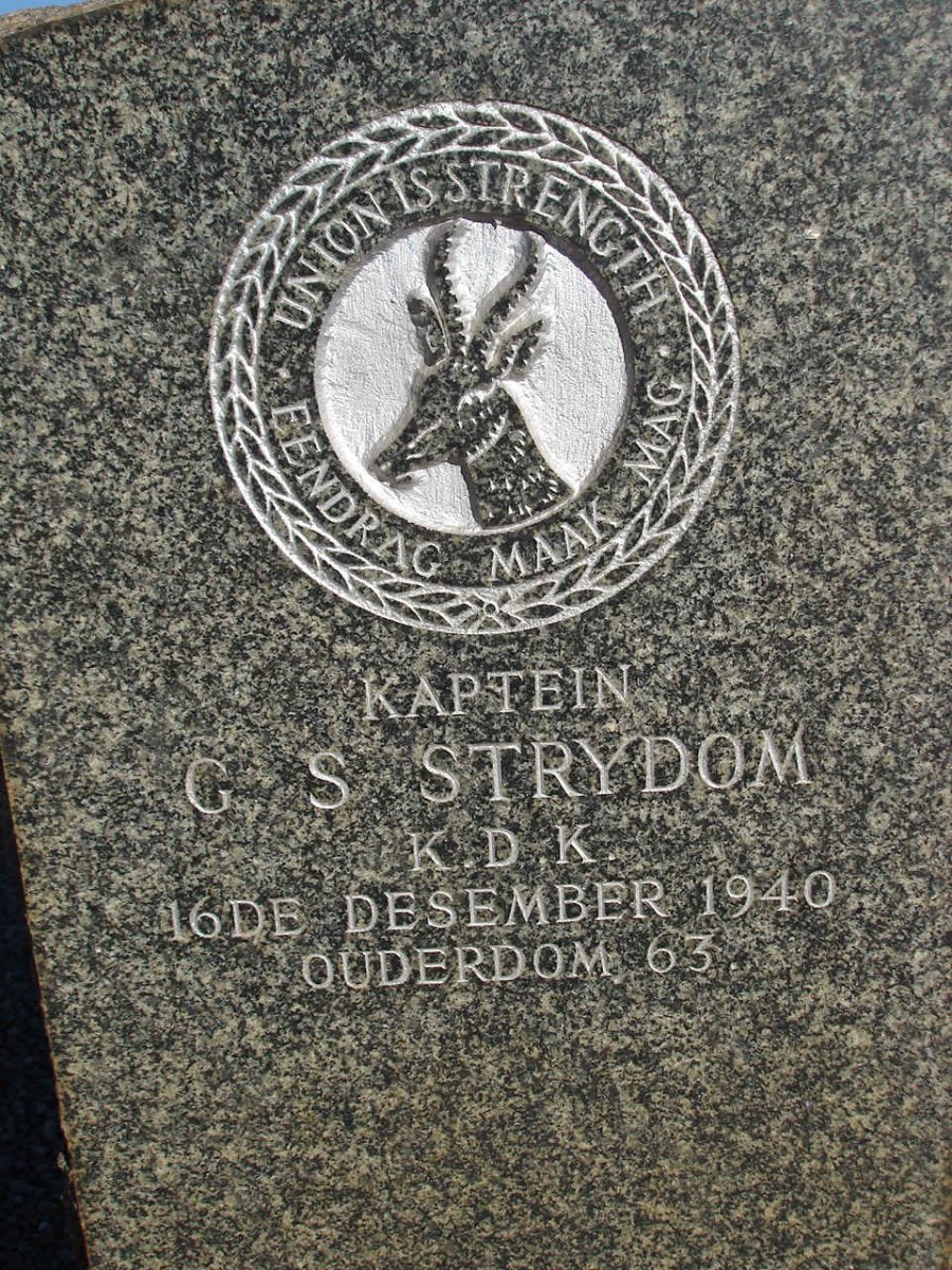 STRYDOM G.S. -1940