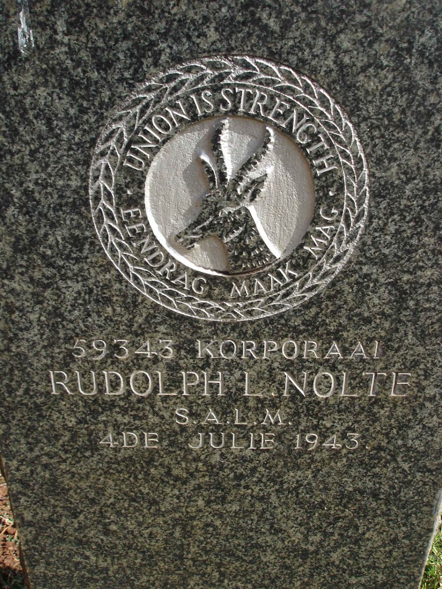 NOLTE Rudolph L. -1943