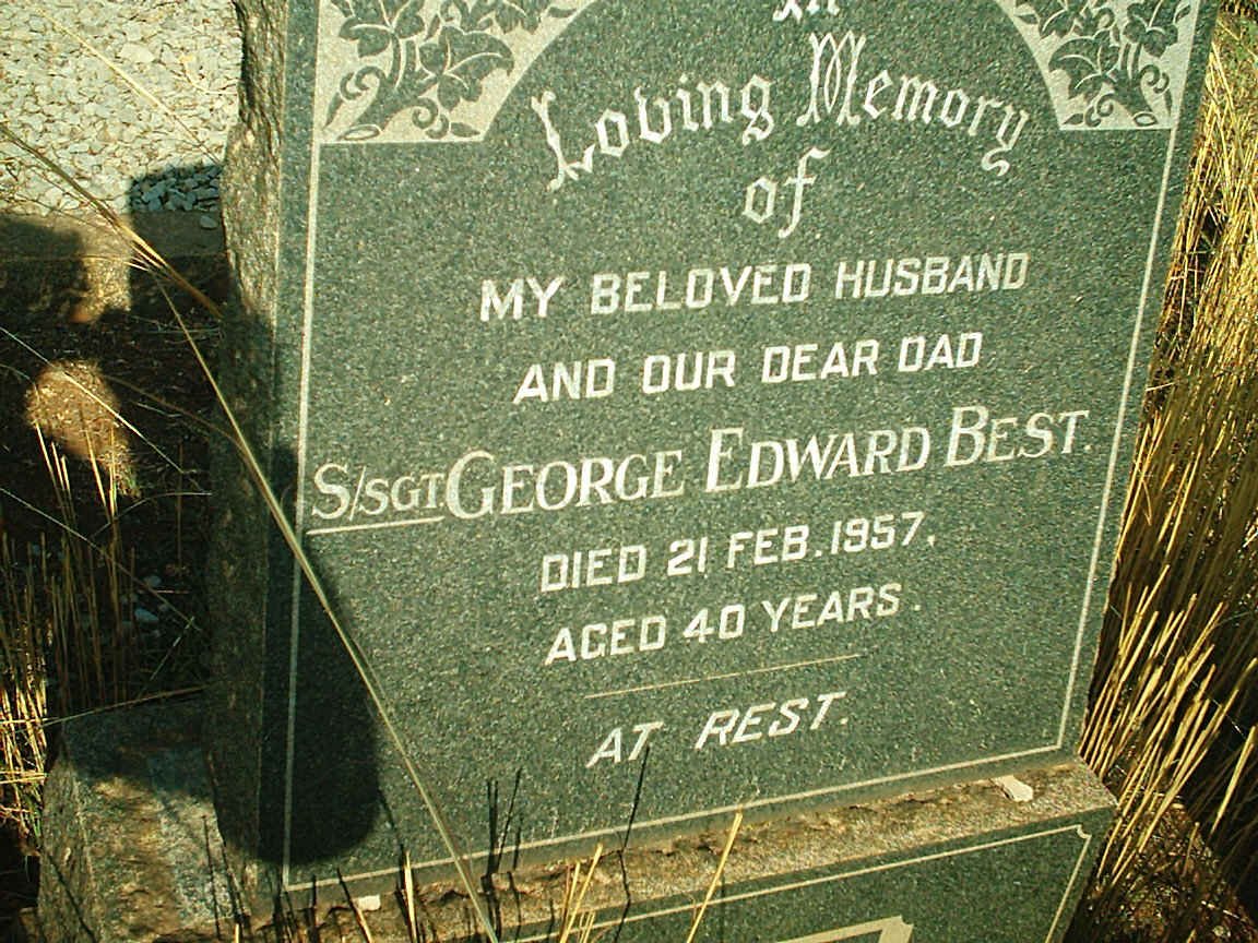 BEST George Edward -1957