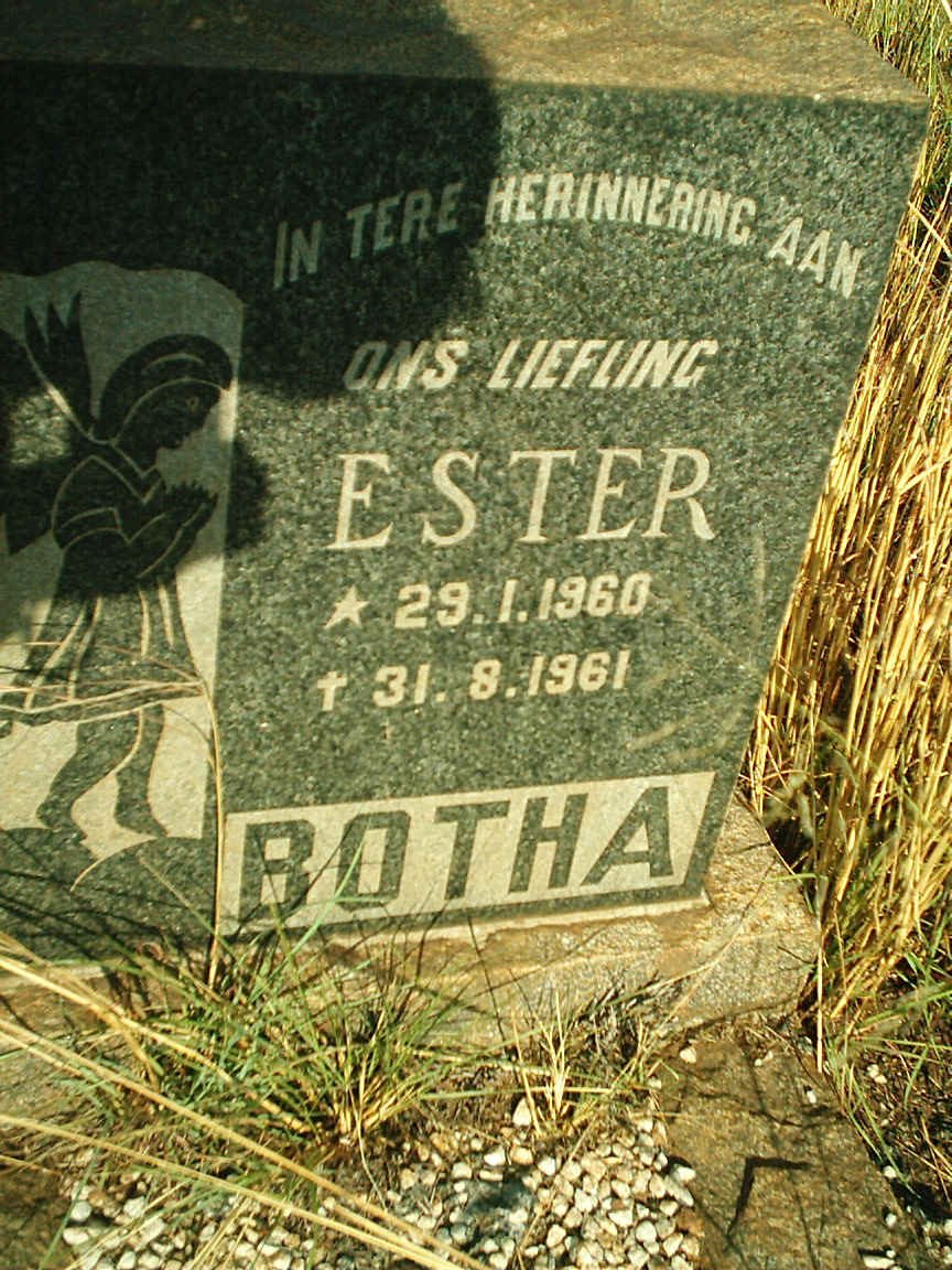 BOTHA Ester 1960-1961