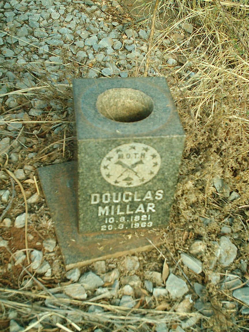 BILJON Douglas Millar, van 1921-1963