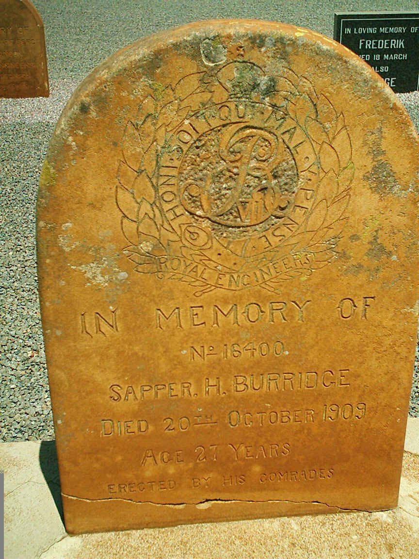 BURRIDGE H. -1909