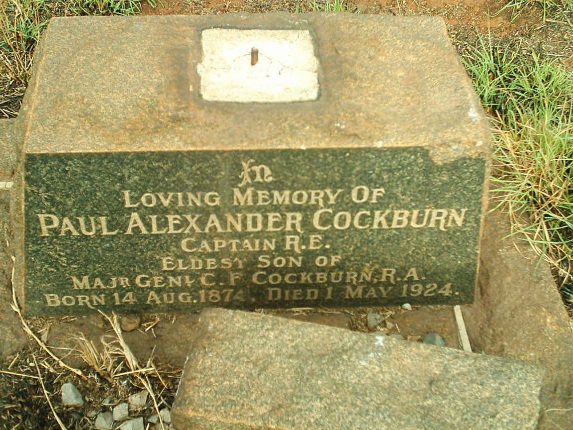 COCKBURN Paul Alexander 1874-1924