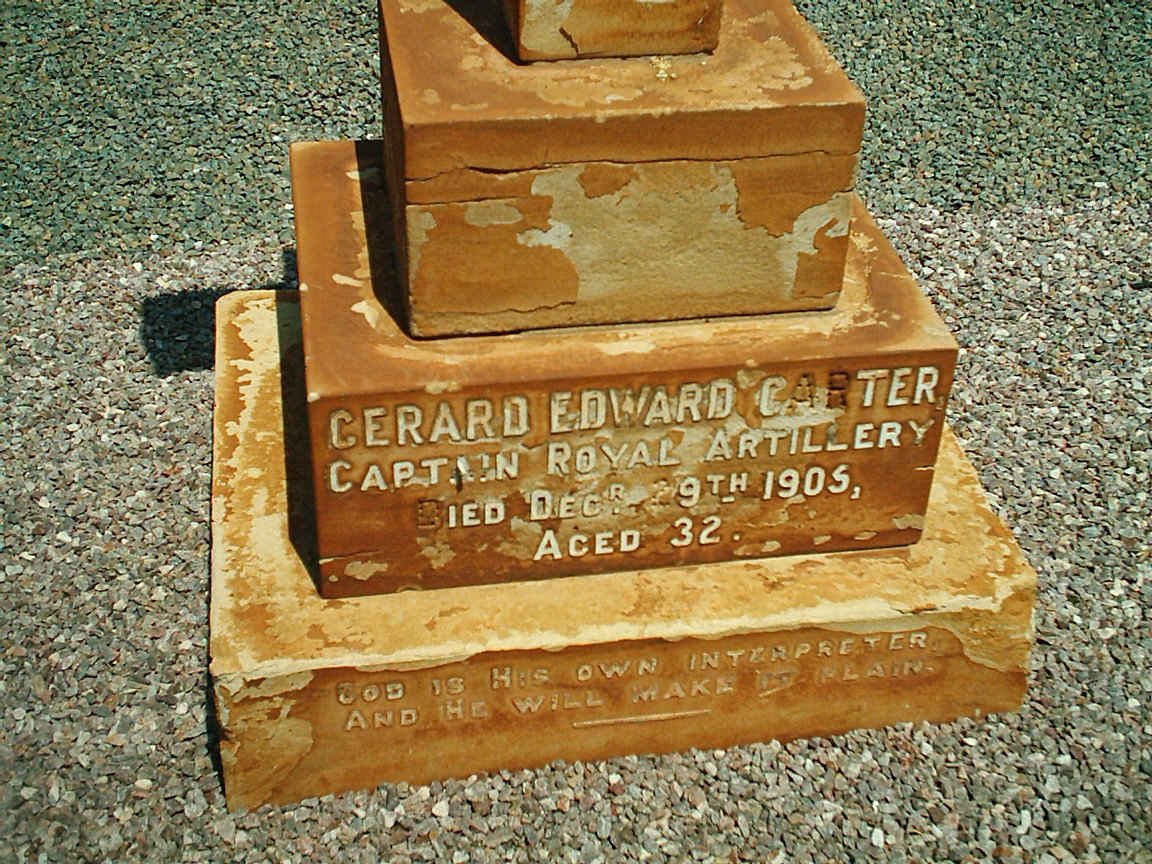 CARTER Gerard Edward -1905