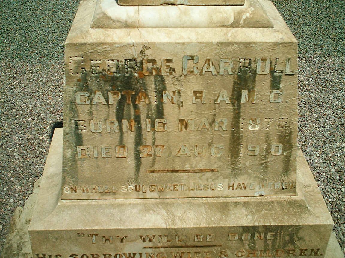 CARROLL George 1875-1910