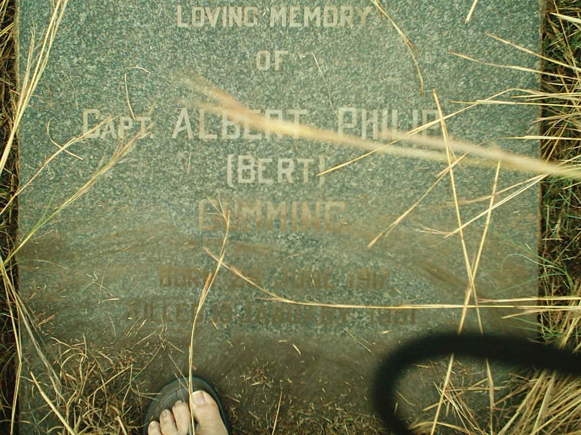 CUMMING Albert Philip 1917-1951