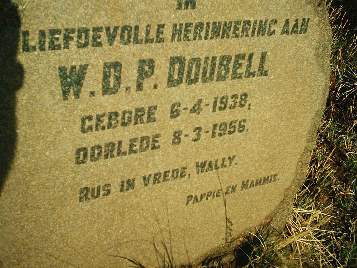 DOUBELL W.D.P. 1938-1956