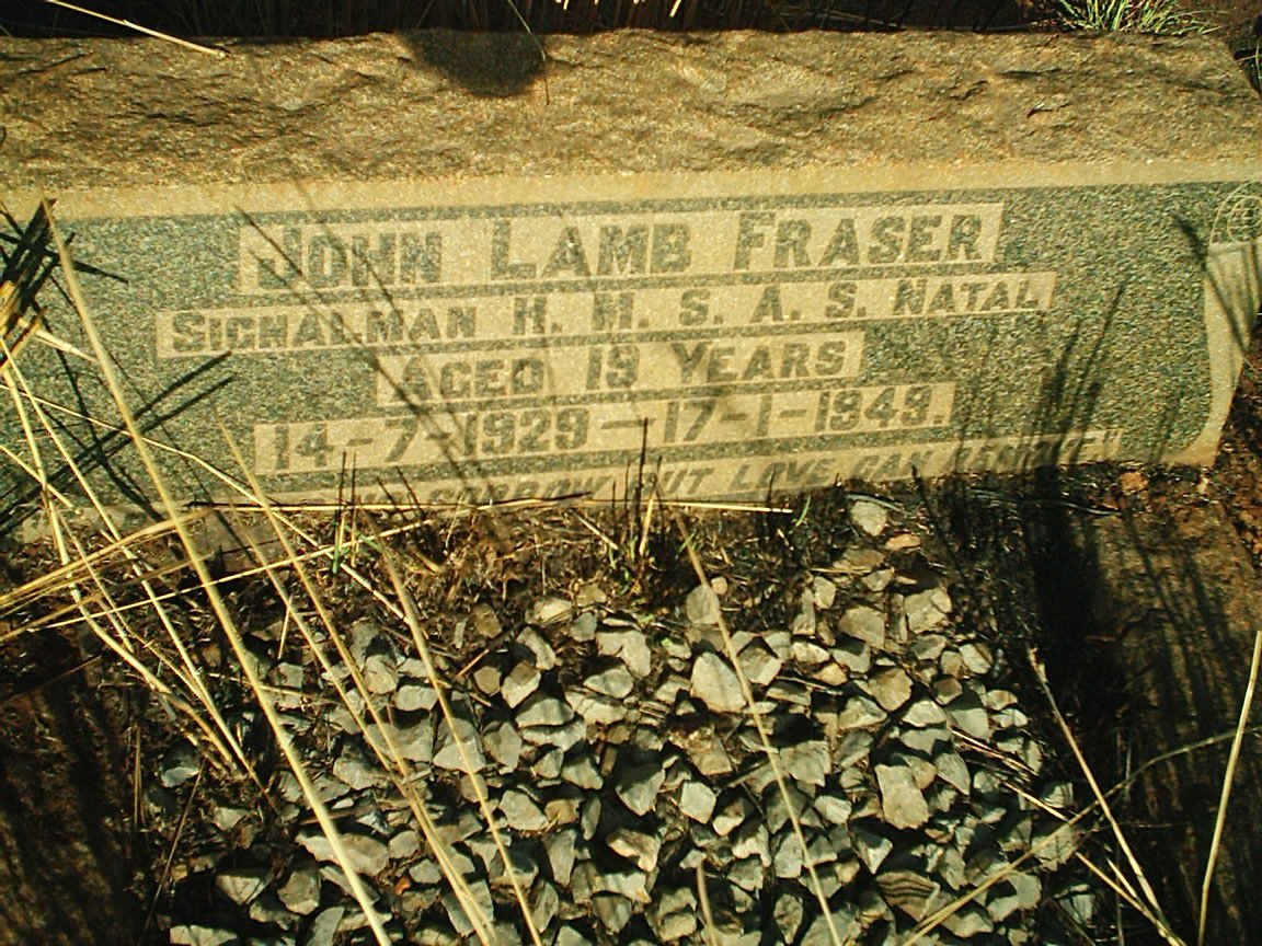 FRASER John Lamb 1929-1949