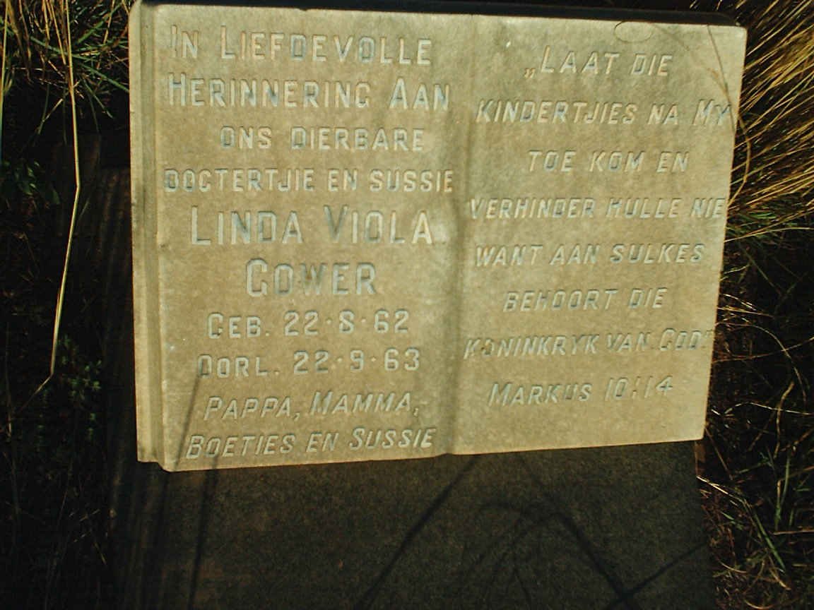 GOWER Linda Viola 1962-1963