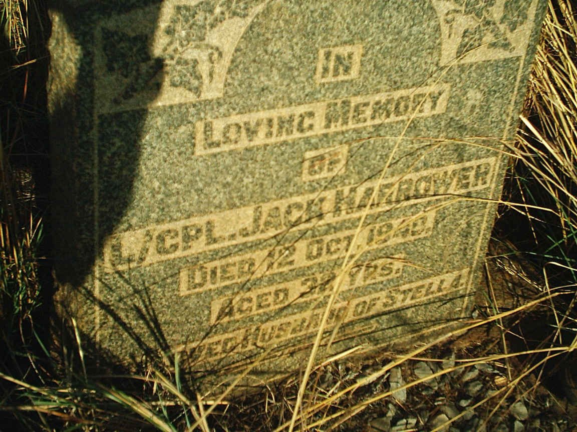 HARROWER Jack -1940