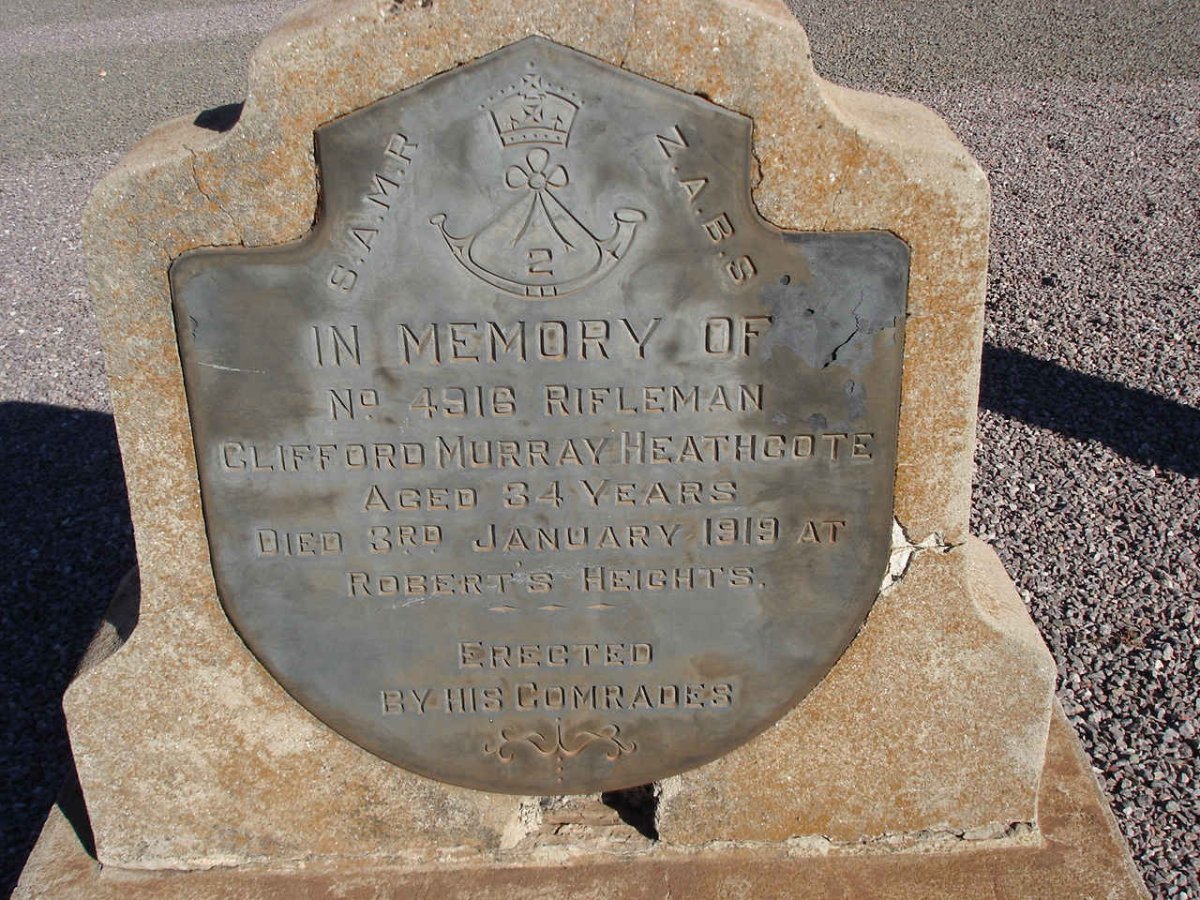 HEATHCOTE Clifford Murray -1919