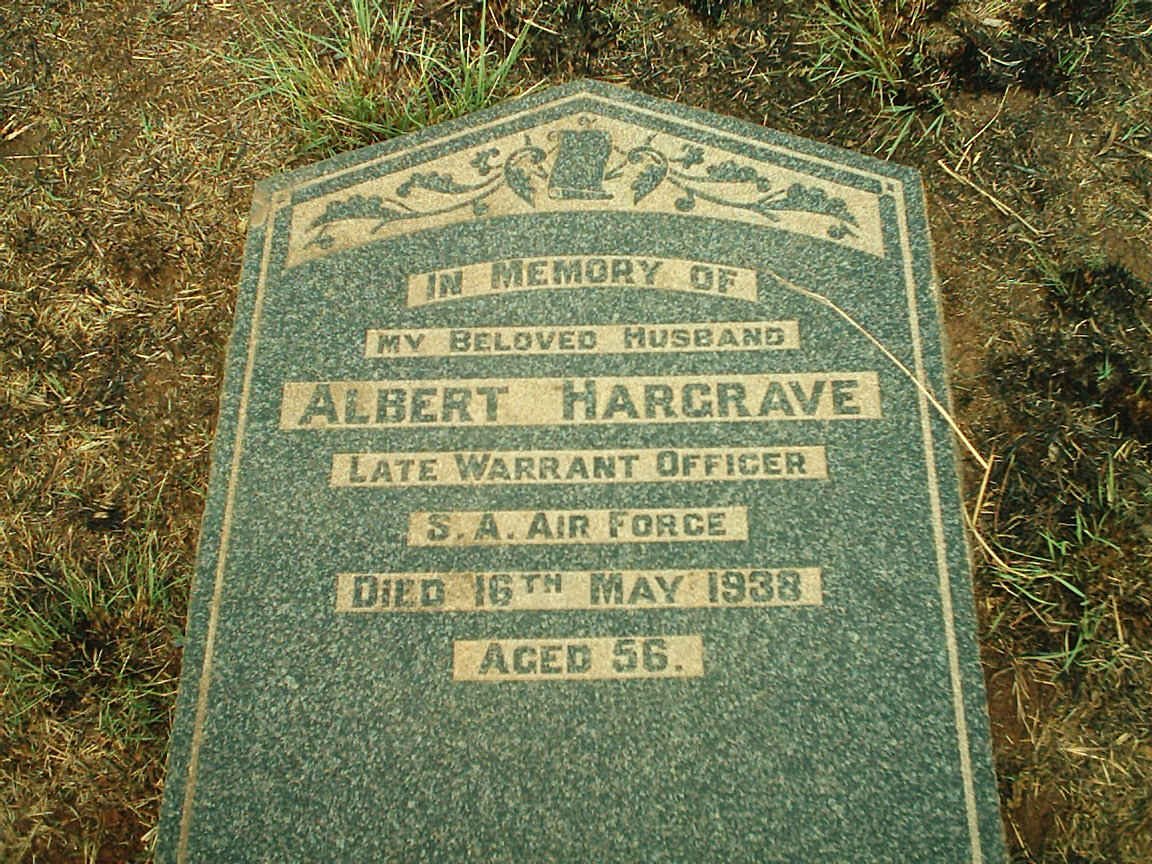 HARGRAVE Albert -1938