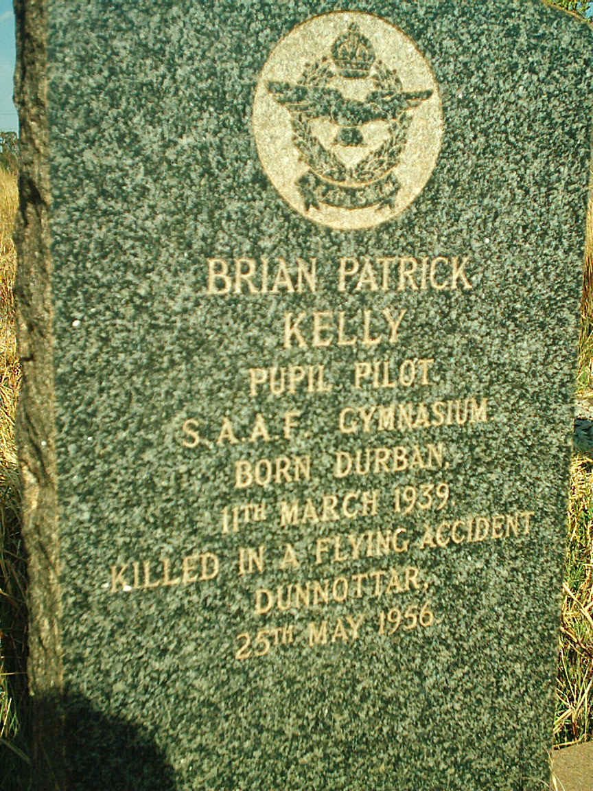 KELLY Brian Patrick 1939-1956
