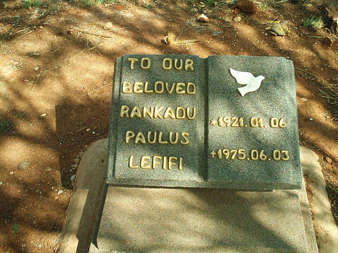 LEFIFI Rankadu Paulus 1921-1975