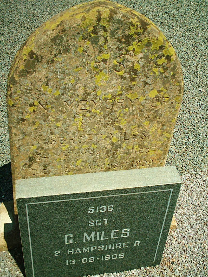 MILES G. -1909