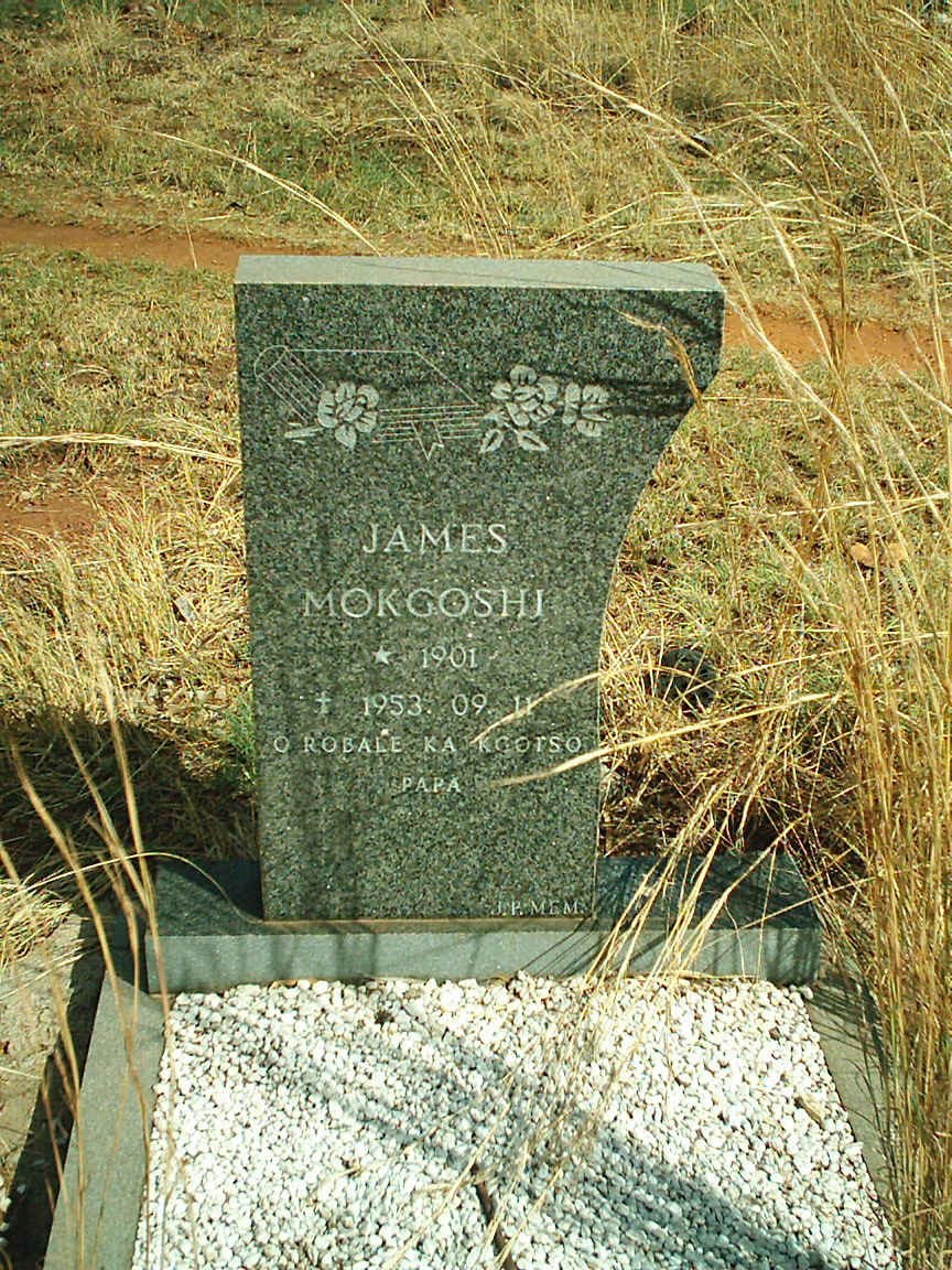 MOKGOSHI James 1901-1953