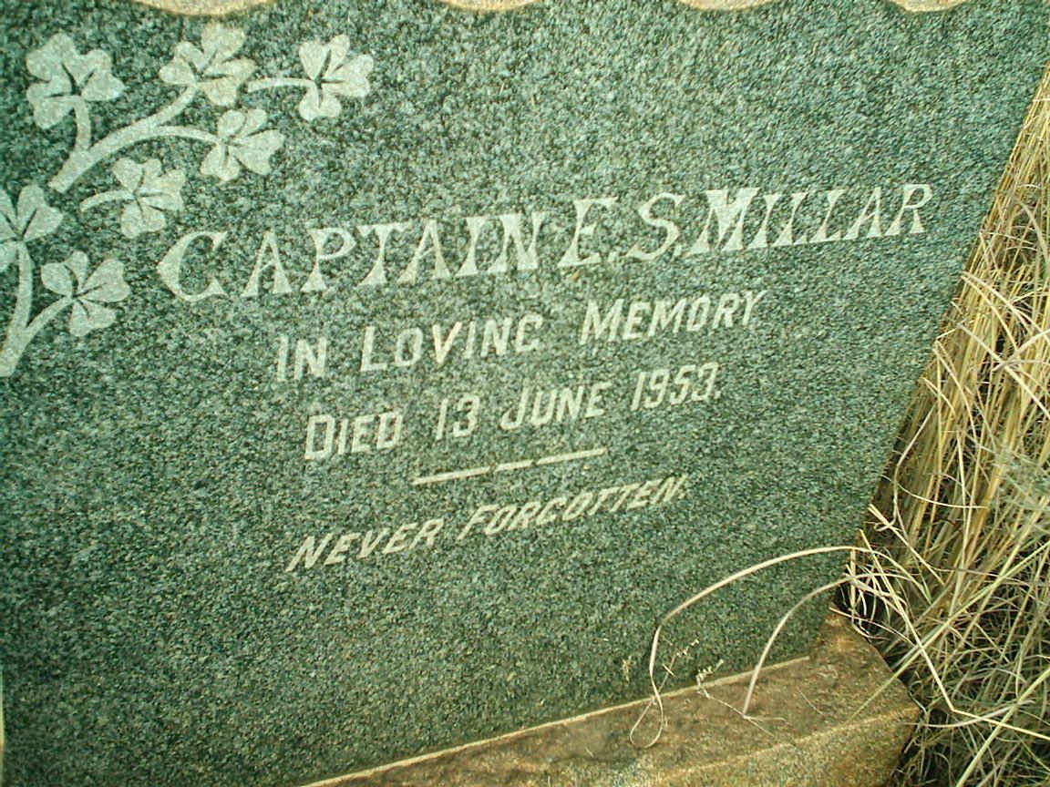 MILLAR E.S. -1953