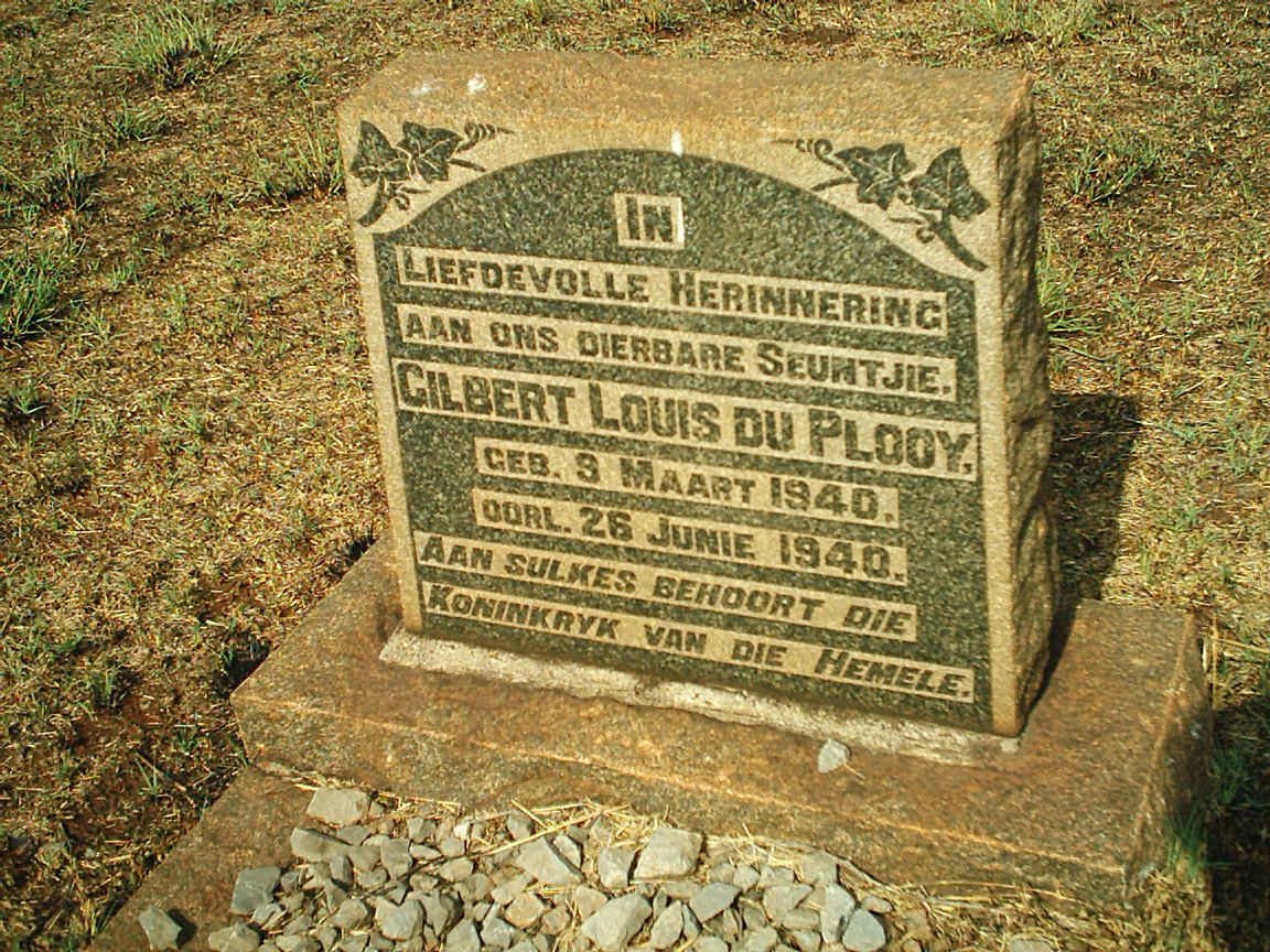 PLOOY Gilbert Louis, du 1940-1940