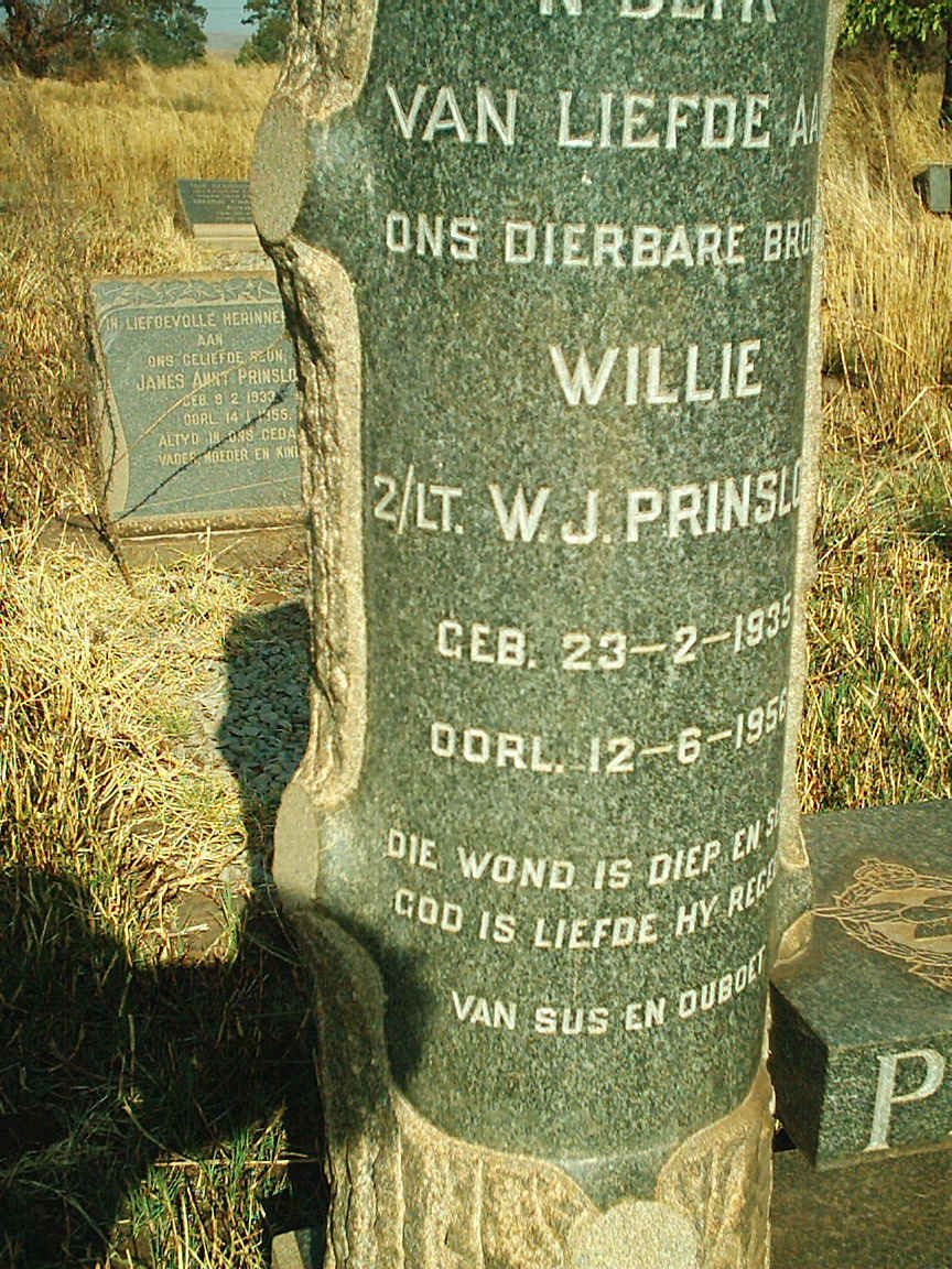 PRINSLOO W.J. 1935-1956