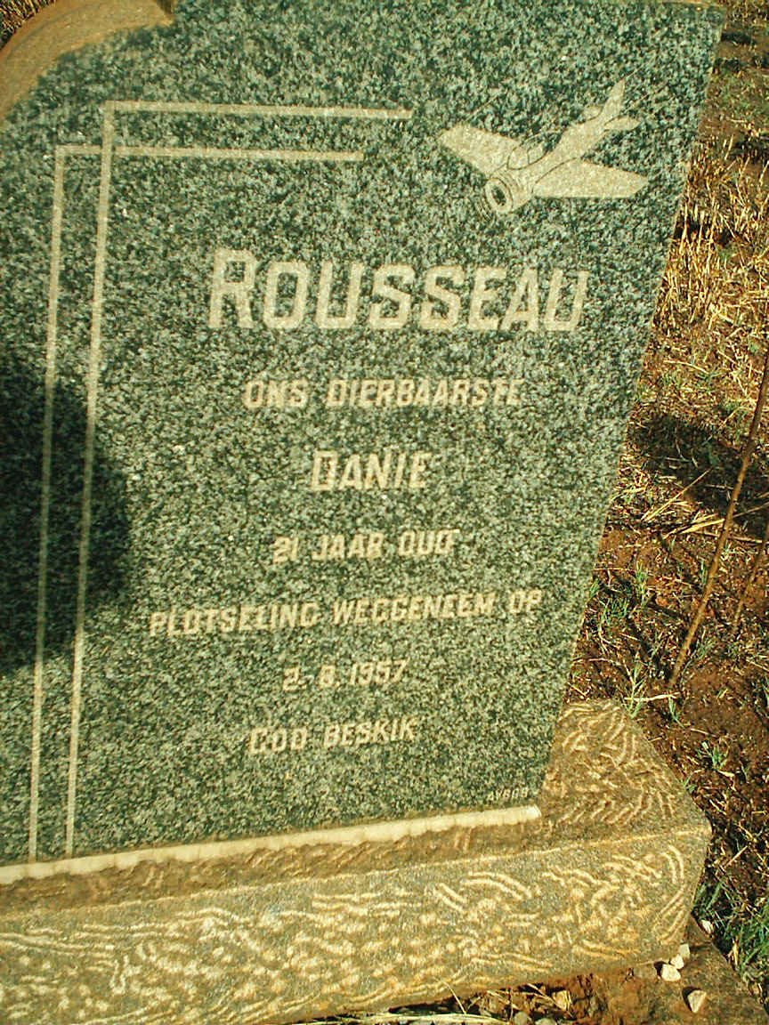 ROUSSEAU Danie -1957