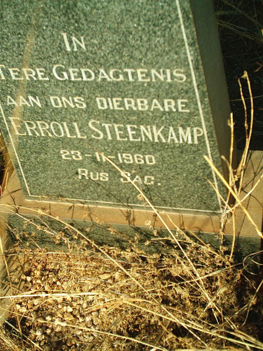 STEENKAMP Erroll -1960