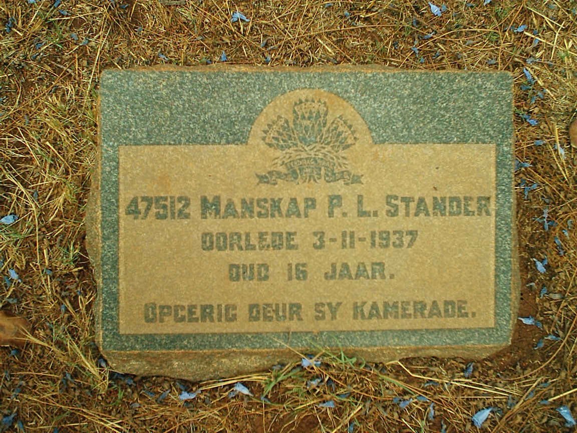 STANDER P.L. -1937