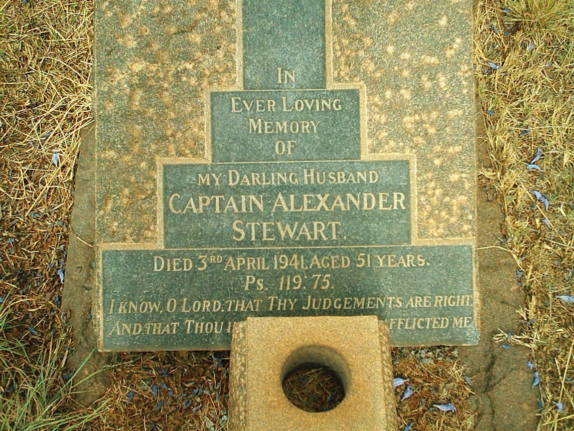 STEWART Alexander -1941
