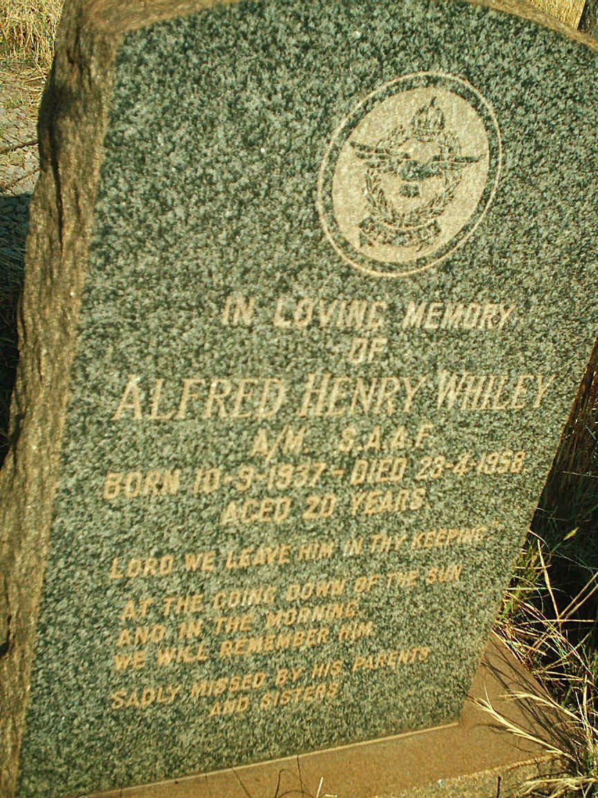 WHILEY Alfred Henry 1937-1958