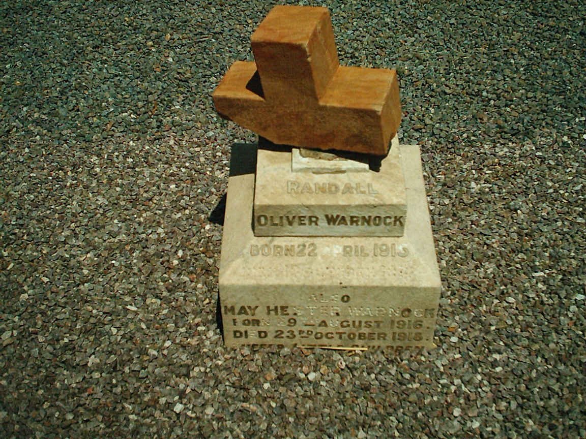 WARNOCK Randall Oliver 1913-???? :: WARNOCK May Hester 1916-1918