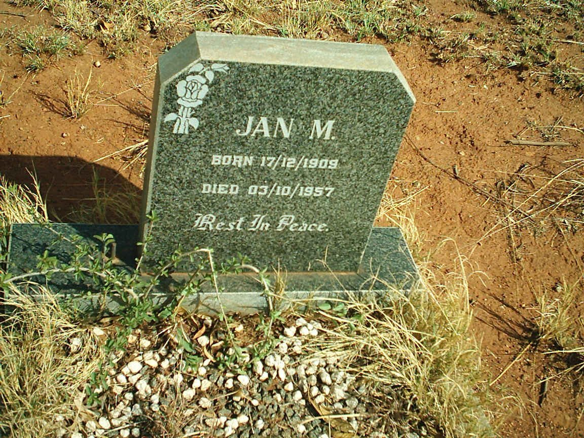 ? Jan M.  1909-1957