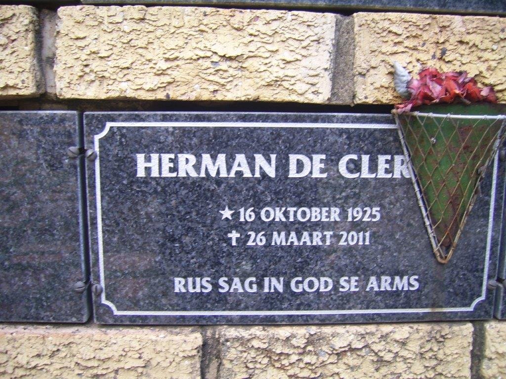 CLER? Herman, de 1925-2011