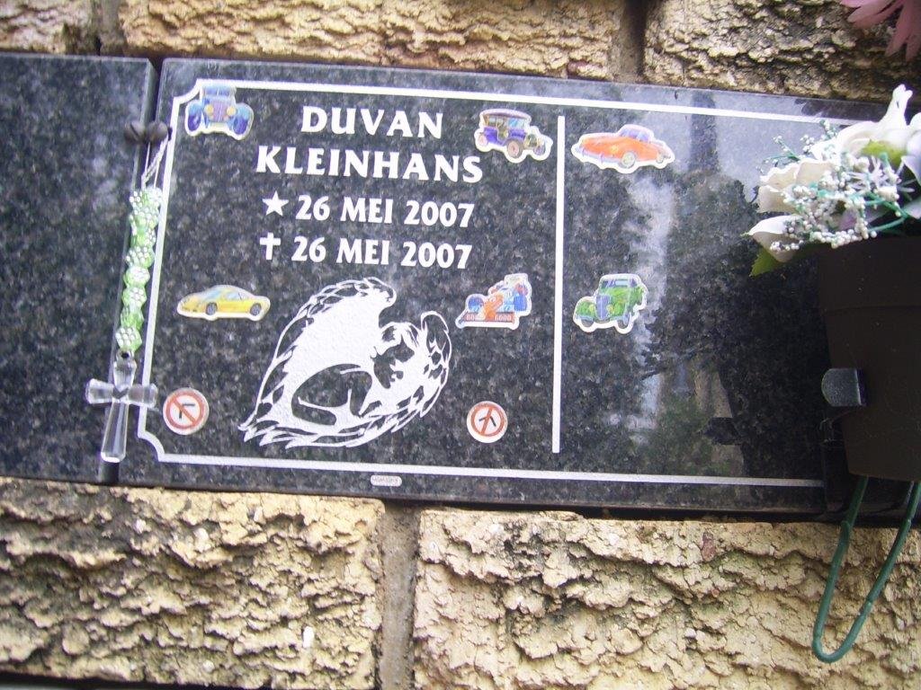 KLEINHANS Duvan 2007-2007