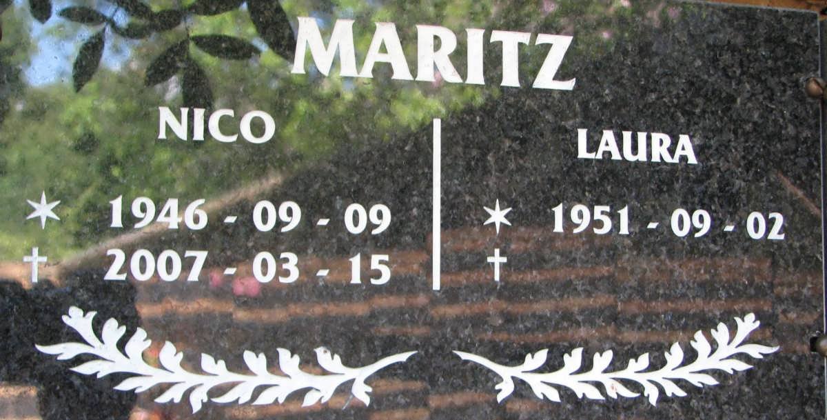 MARITZ Nico 1946-2007 &amp; Laura 1951-
