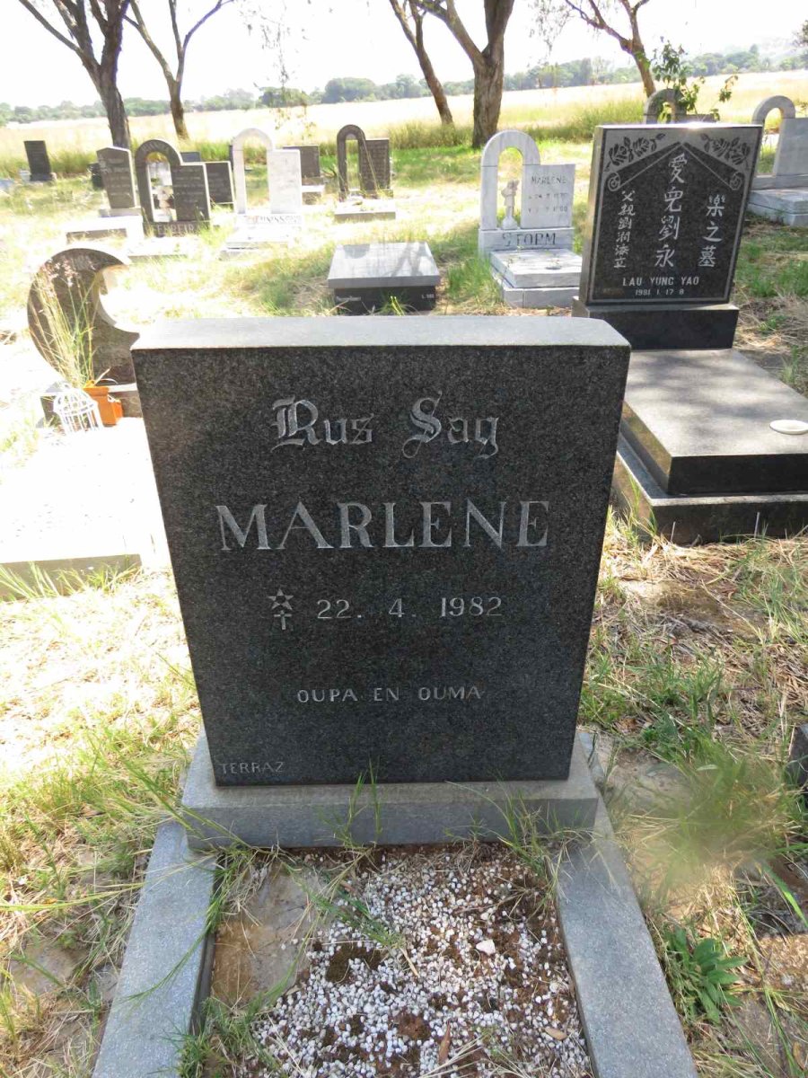 ? Marlene 1982-1982