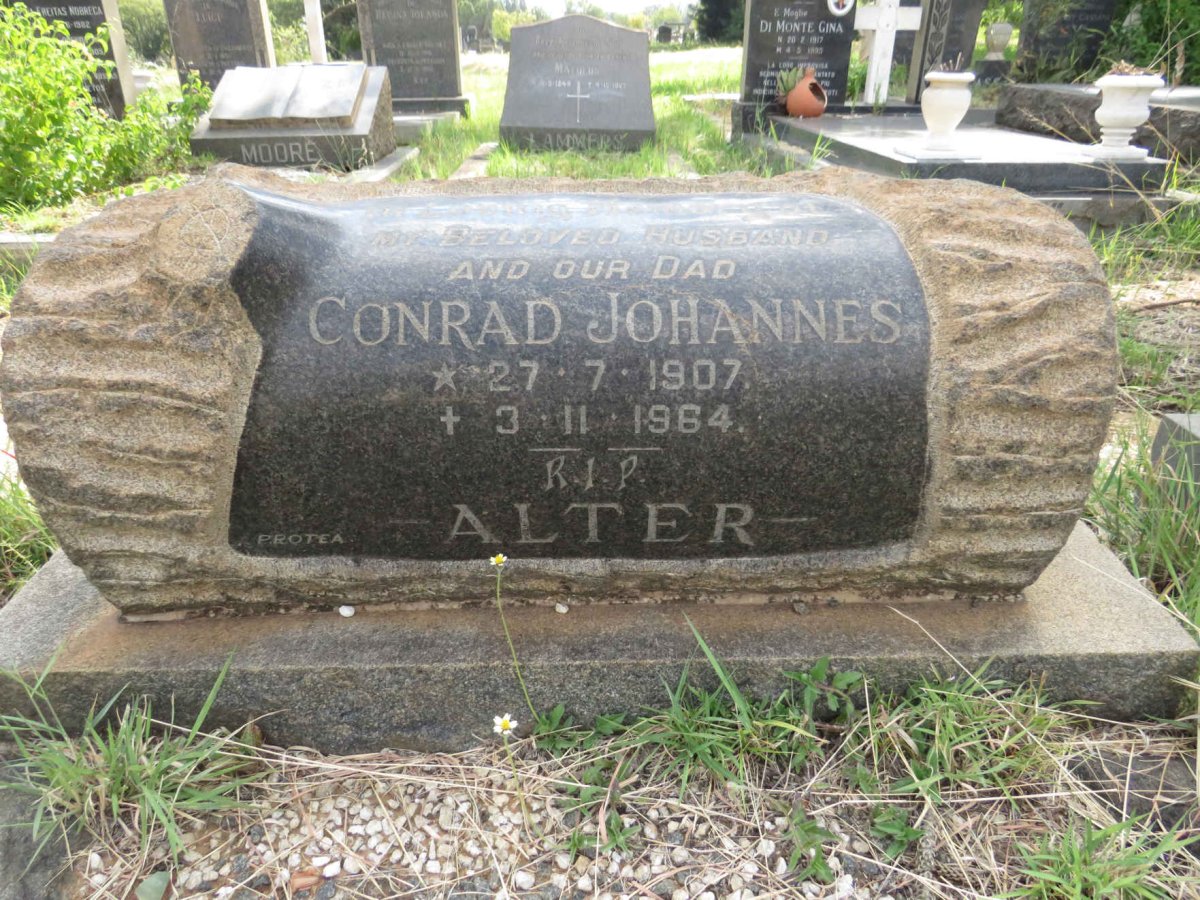 ALTER Conrad Johannes 1907-1964