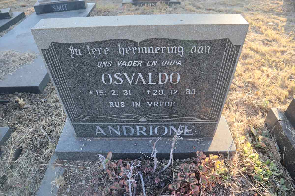 ANDRIONE Osvaldo 1931-1980