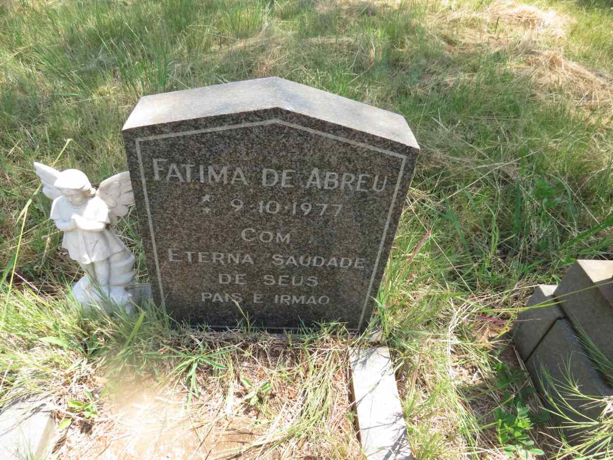 ABREU Fatima, de 1977-1977