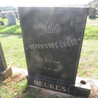 BEUKES Malie 1949-2010