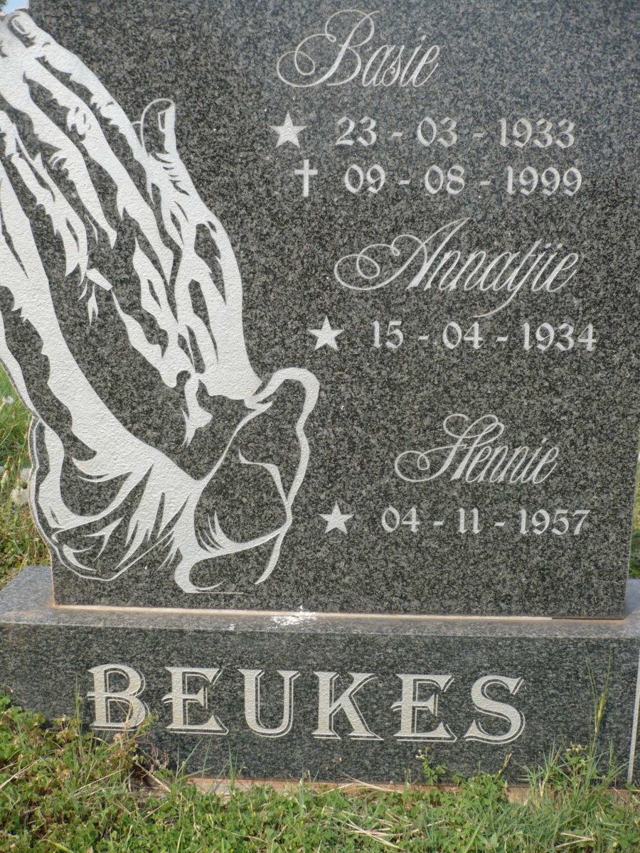 BEUKES Basie 1933-1999 &amp; Annatjie 1934- :: BEUKES Hennie 1957-