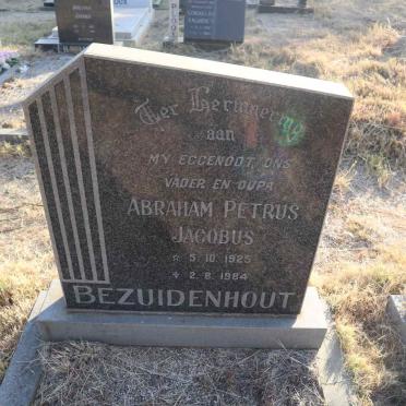 BEZUIDENHOUT Abraham Petrus Jacobus 1925-1984