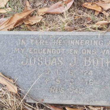 BOTHA Josuas J. 1924-1976