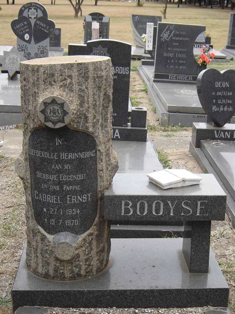 BOOYSE Gabriel Ernst 1934-1970
