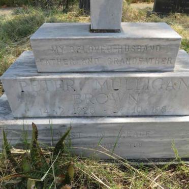 BROWN Peter Mulligan 1928-1982_2
