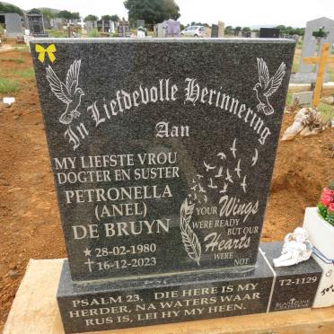 BRUYN Petronella, de 1980-2023