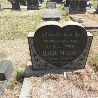 BREDENKAMP Gert Johannes 1959-1968