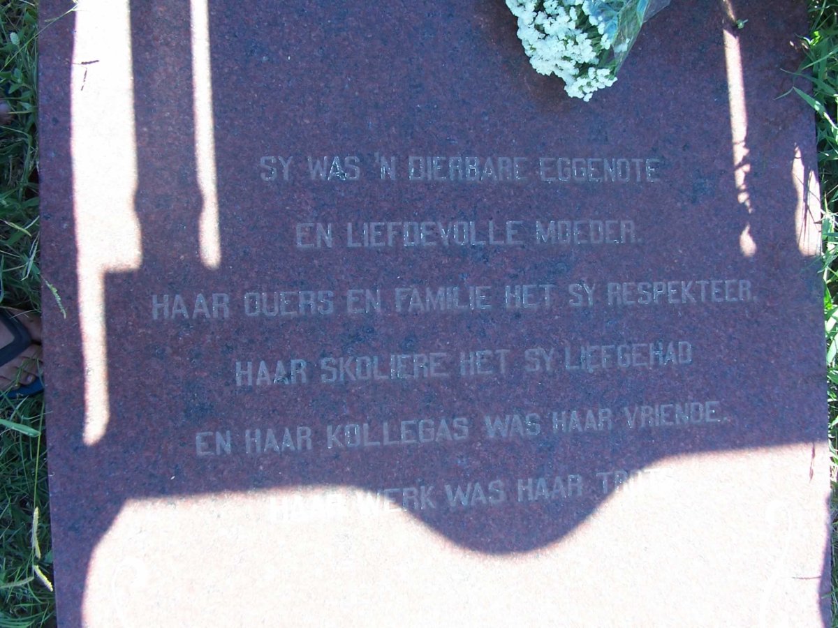 COETZEE Annalie nee van der MERWE 1938-1984 _2