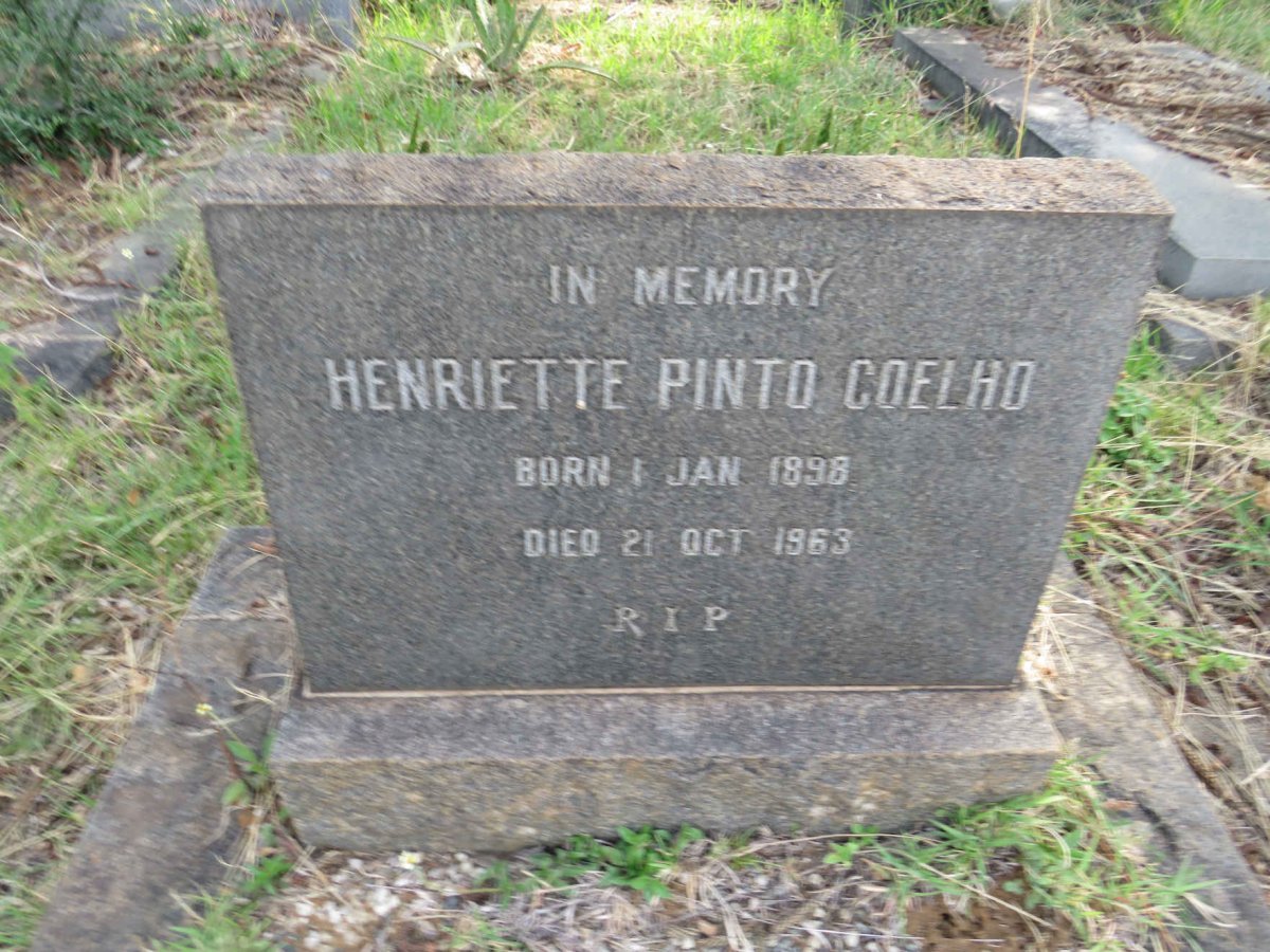 COELHO Henriette Pinto 1898-1963